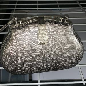 Pewter clutch